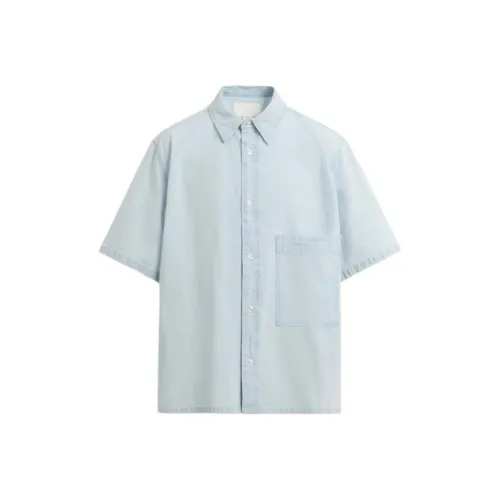 ZARA Light Blue Мужские Рубашки