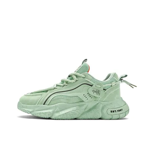 Dao Tu Sen Амортизаторы Shock Устойчивые к истиранию Дышащие Низкий Топ Кроссовки с толстой подошвой Мужские