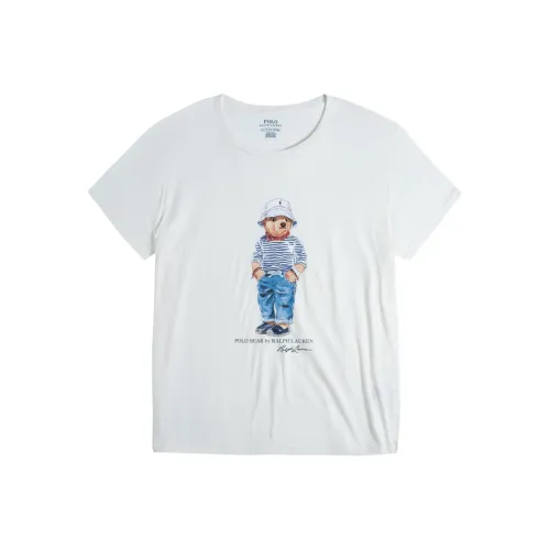 Polo Ralph Lauren Стандартная футболка белый цвет для женщин