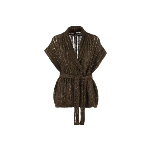 BRUNELLO CUCINELLI Трикотаж Женский Коричневый