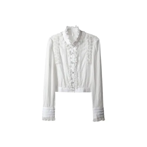 Tonlion Белые Женские Рубашки