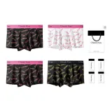 4 пачки [Розовый Черный *2 + Черный Золото + Розовый Белый]