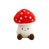 30 см Красная Грибная Кукла