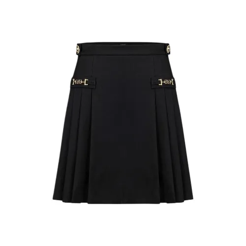 KARL LAGERFELD SS25 Повседневные короткие юбки Женские Черный