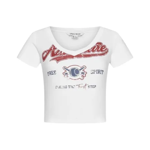 URBAN REVIVO Белые Женские Футболки