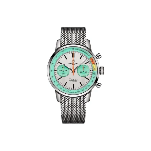 Breitling Автоматический Механический Movement Унисекс Коллекция Top Time Часы 41 мм Белые