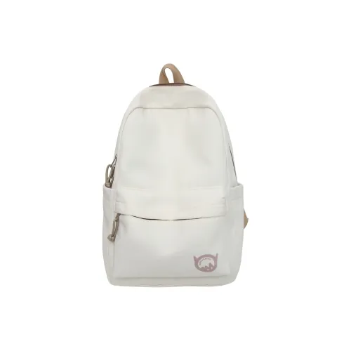 TAIGENU Nylon Backpack Unisex White Black Yellow Orange Blue