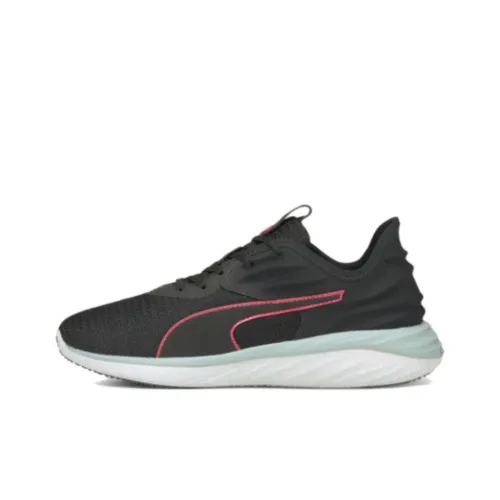 PUMA Better Foam Emerge противоскользящие устойчивые к истиранию низкие беговые кроссовки женские черные розовые