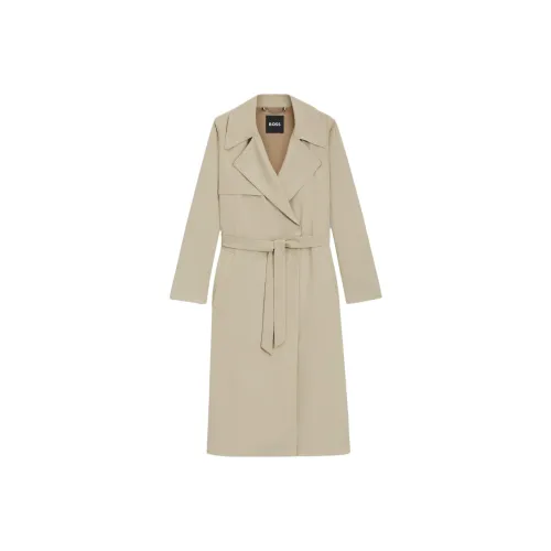 Hugo Boss Тренчкот Женский Светло-Коричневый