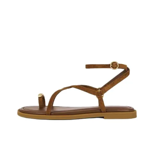 RAG BONE GEO One Ремешок Сандалии Женские Темно-Коричневый