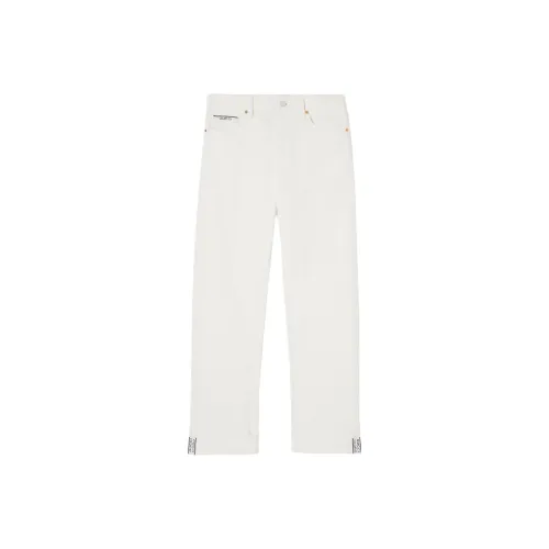 GUCCI Белый Мужской Джинсы
