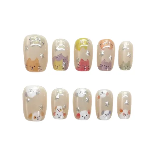 Гентл Уэлком Киттен и Дог Фальшивая Погоня Трапециоид Белый Смудж