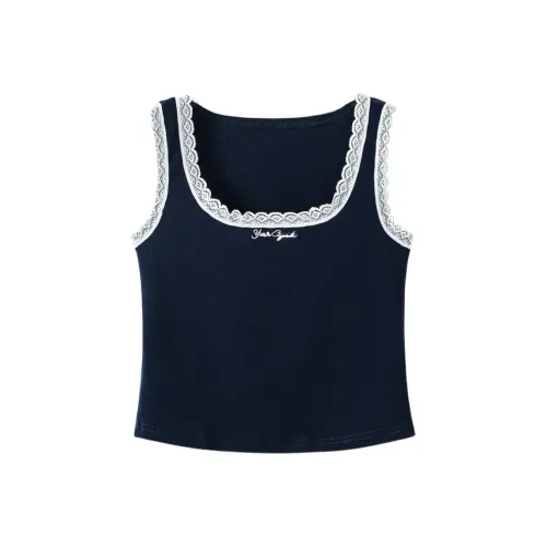 SLEEP AT 11 Морской синий Женские Майки