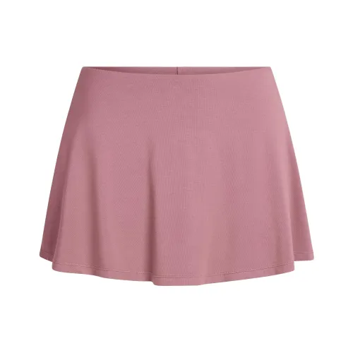 SKIMS SS25 SMOOTH LAYERS MINI SHORT-SKIRT Повседневная Короткая Юбка Женская