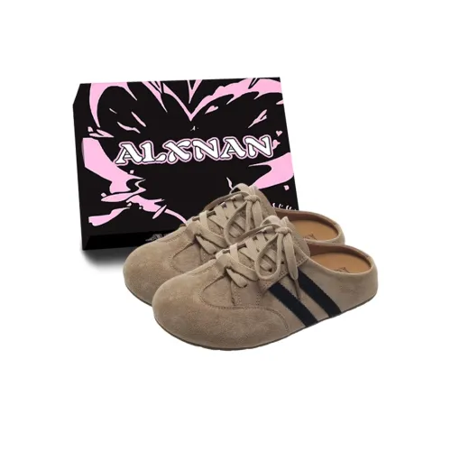 ALXNAN Тихие антибактериальные домашние тапочки для женщин цвет хаки