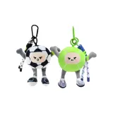 GJ80 Каждый имеет тысячу плюшевых мячей зеленого цвета для тенниса + GJ78 черный белый для футбола