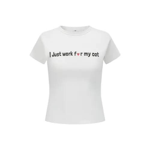 AXYPAGES Белый Женские T-рубашки