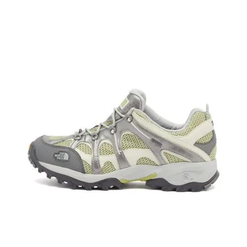 THE NORTH FACE Противоскользящие устойчивые к истиранию низкий топ походная обувь мужская серебристо-серый желтый