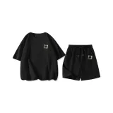 Black (Smart Логотип на груди) + Black (Smart Кошка Логотип на штанах)