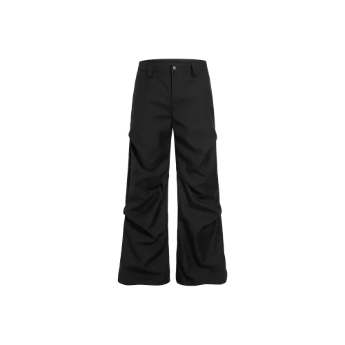 A3G4 Черные Унисекс Повседневные Брюки