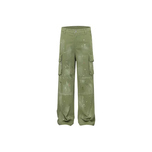 BEAR UNION Травяной зеленый Женские Брюки карго