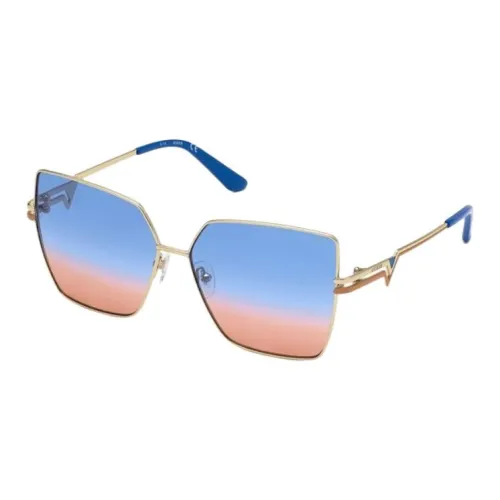 GUESS Butterfly Солнцезащитные очки Женские Золотые