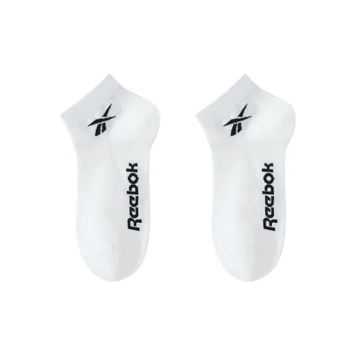 Reebok [2 шт] Белый Унисекс No Show Носки