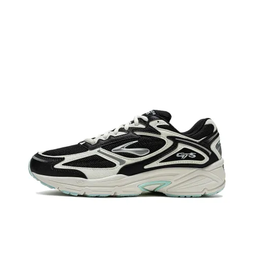 Brooks Adrenaline GTS 4 Устойчивые к истиранию Дышащие Низкие Кроссовки для Бега Мужские Черные