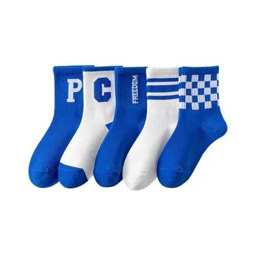 BIG WASP Носки 5 пар оттенки синих детский