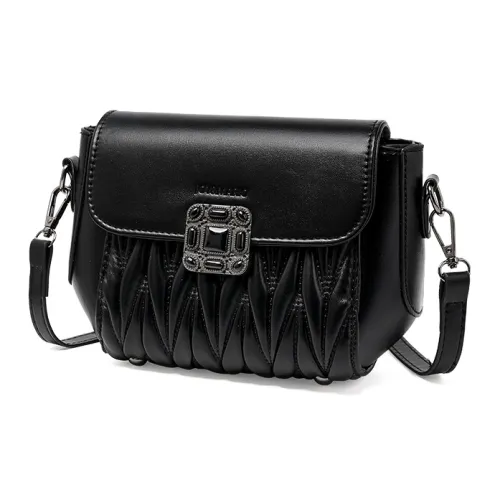 Joy Mario Сумка через плечо из синтетической кожи женская классическая черная