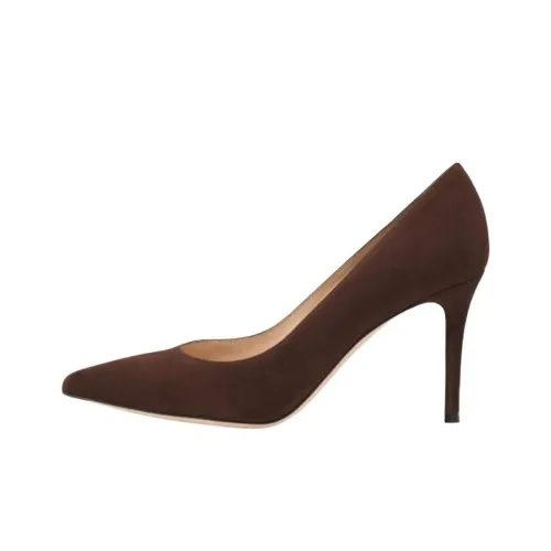 GIANVITO ROSSI Высокие каблуки Коричневый Женские