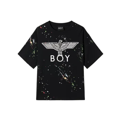 BOY LONDON Черная унисекс футболка