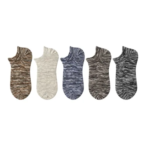 LIANGPU No Show Носки Мужские 5 пар