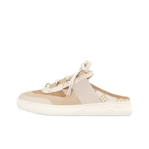 LOUIS VUITTON Lous Домашние тапочки Женские Бежевый