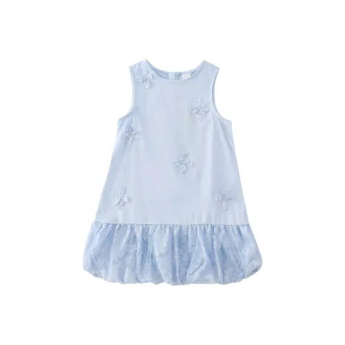 Mami Macca Платье SS25 Синий Дети Возраст 3-7 лет