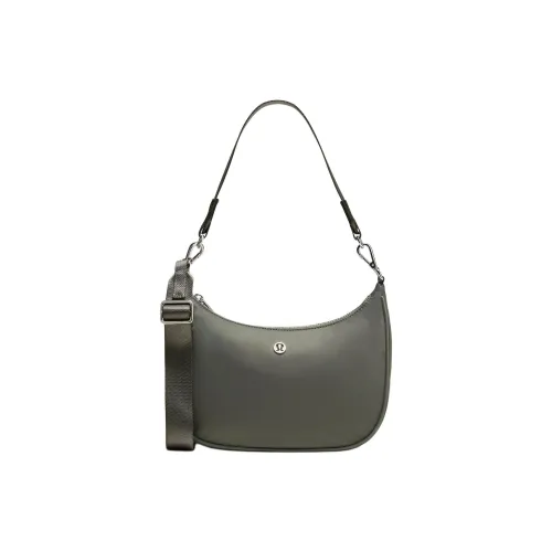 lululemon Переработанный нейлон Сумка через плечо Маленькая Женская Шалфейный зеленый