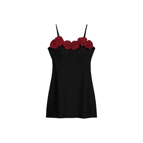 GEZITAI Черные Женские Слиплатья