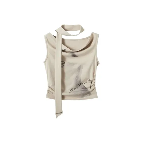 SLEEP AT 11 Хаки Женские Т-рубашки