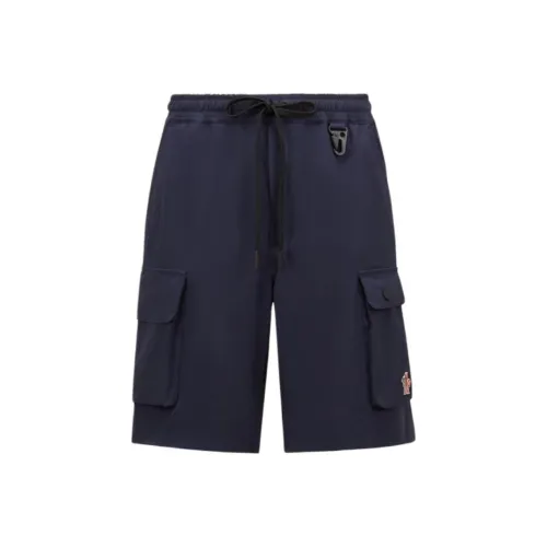 MONCLER Морские синие мужские карго шорты