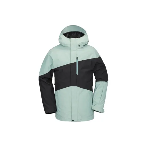 Volcom SKI Топ Мужской Зеленый Черный