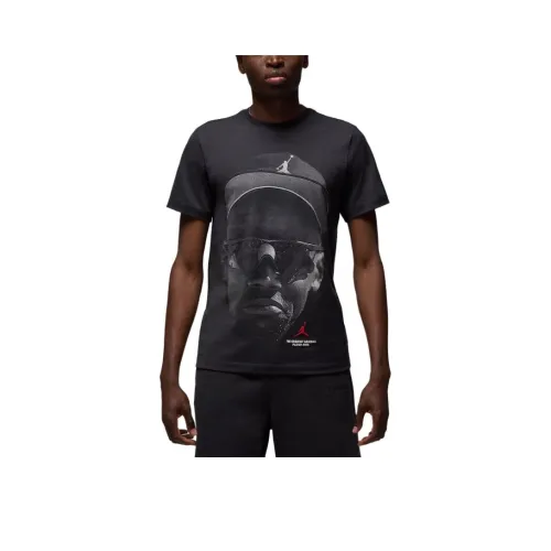 Джордан SS25 T Рубашка Мужская Темно-Черная
