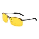 Серая оправа с поляризованными линзами для ночного видения