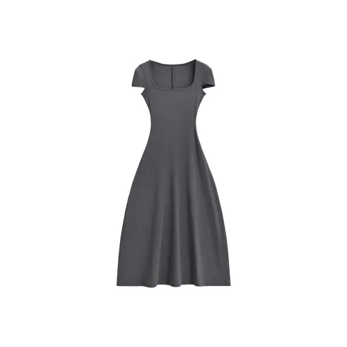 Ya Sheep People Короткий рукав Платье Женское