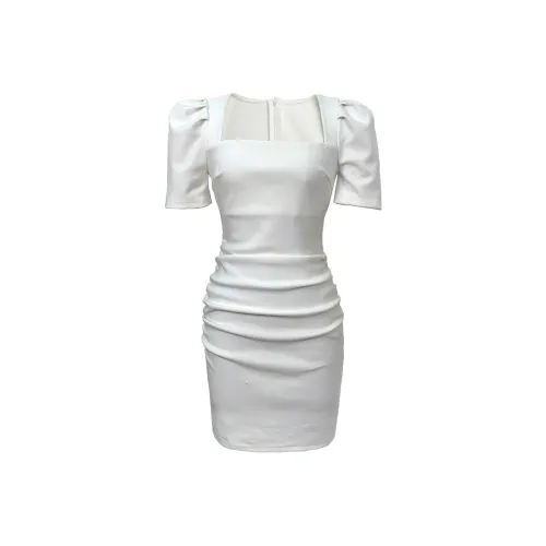 Ya Sheep People Короткий рукав Платье Женское