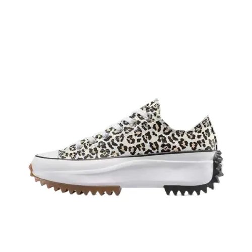 Converse Run Star Hike Платформа Низкий Топ Повседневная Обувь Унисекс Желтый Белый