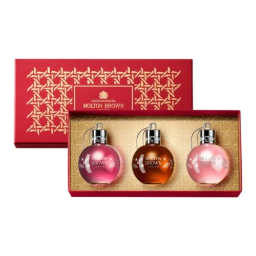 Molton Brown Festive Bauble Коллекция Очищающее средство Тело Одежда Наборы Душевой гель Чистка 75 мл*3