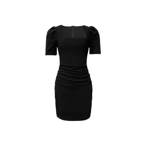 Ya Sheep People Короткий рукав Платье Женское