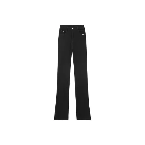 SAME FLOW Черные Унисекс Джинсы