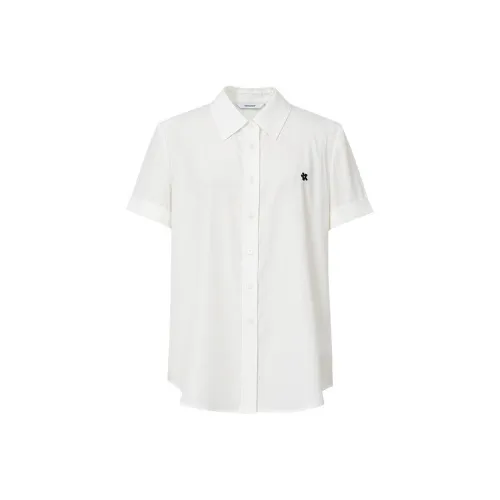 Hopeshow Натуральный белый 001 Женские Рубашки