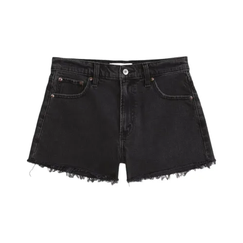 Женские джинсовые шорты Abercrombie＆Fitch